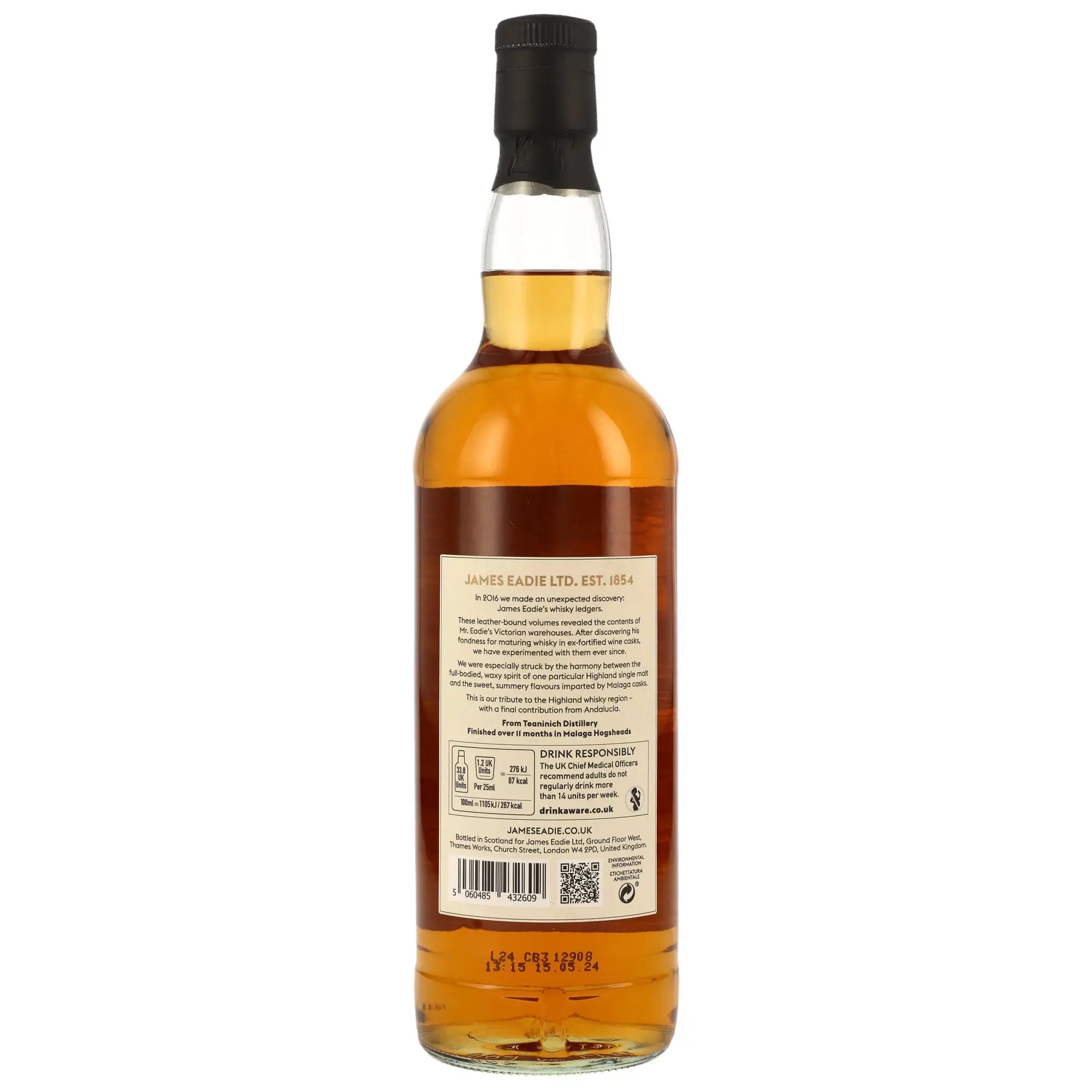 Highland Single Malt (Teaninich) James Eadie 11 Jahre Whisky