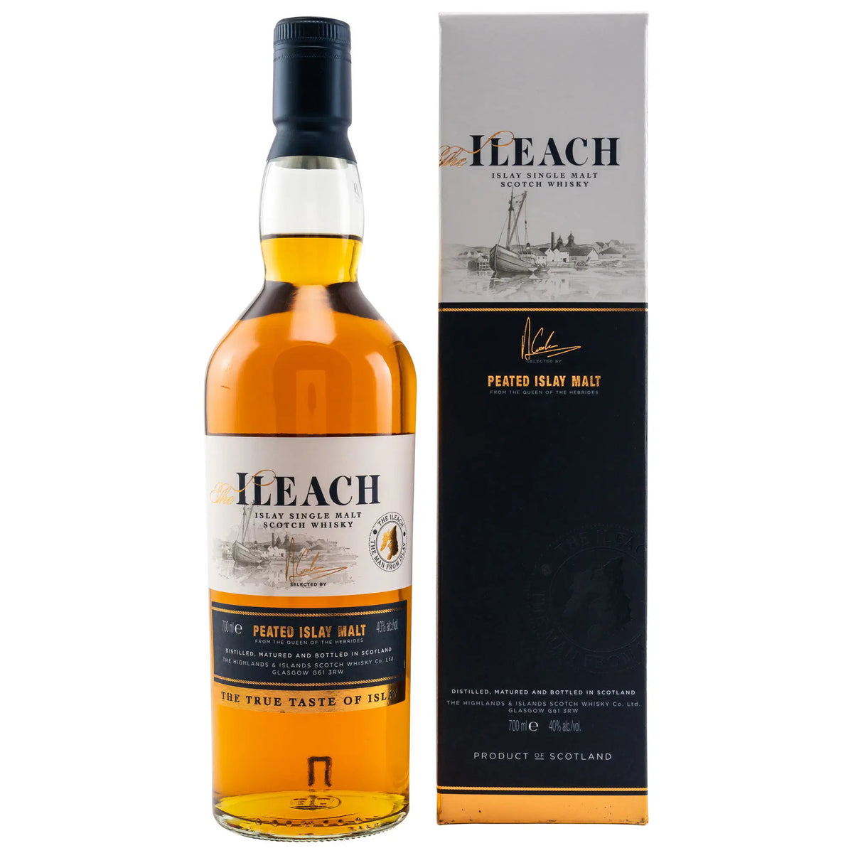 Ileach Peated Islay Single Malt Scotch Whisky