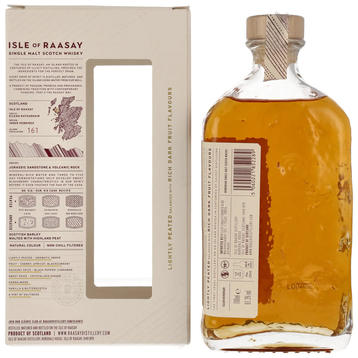 Isle of Raasay Cask Strength 2024 Edition Single Malt Whisky