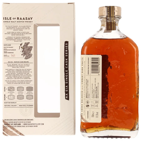 Isle of Raasay Single Cask 5 Jahre Peated Chinkapin Oak Single Malt Scotch Whisky