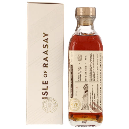 Isle of Raasay Single Cask 5 Jahre Peated Chinkapin Oak Single Malt Scotch Whisky