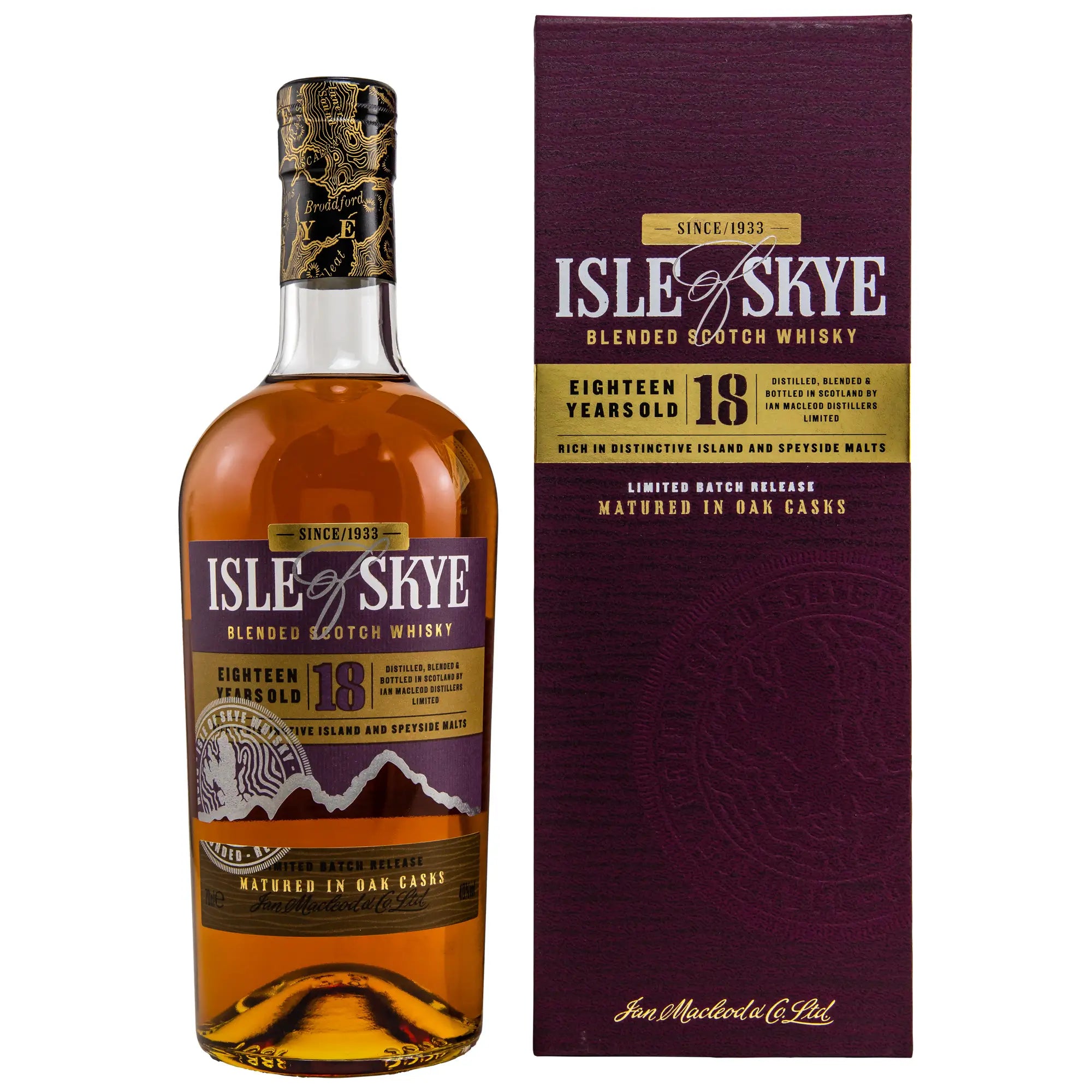 Isle of Skye 18 Jahre Blended Scotch Whisky