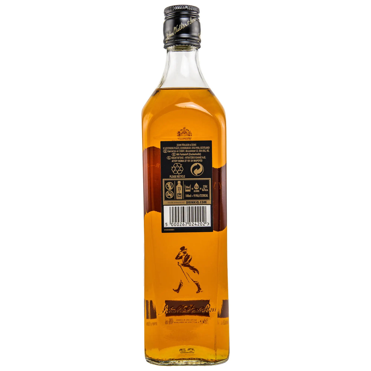 Johnnie Walker Black Label 12 Jahre Blended Scotch Whisky