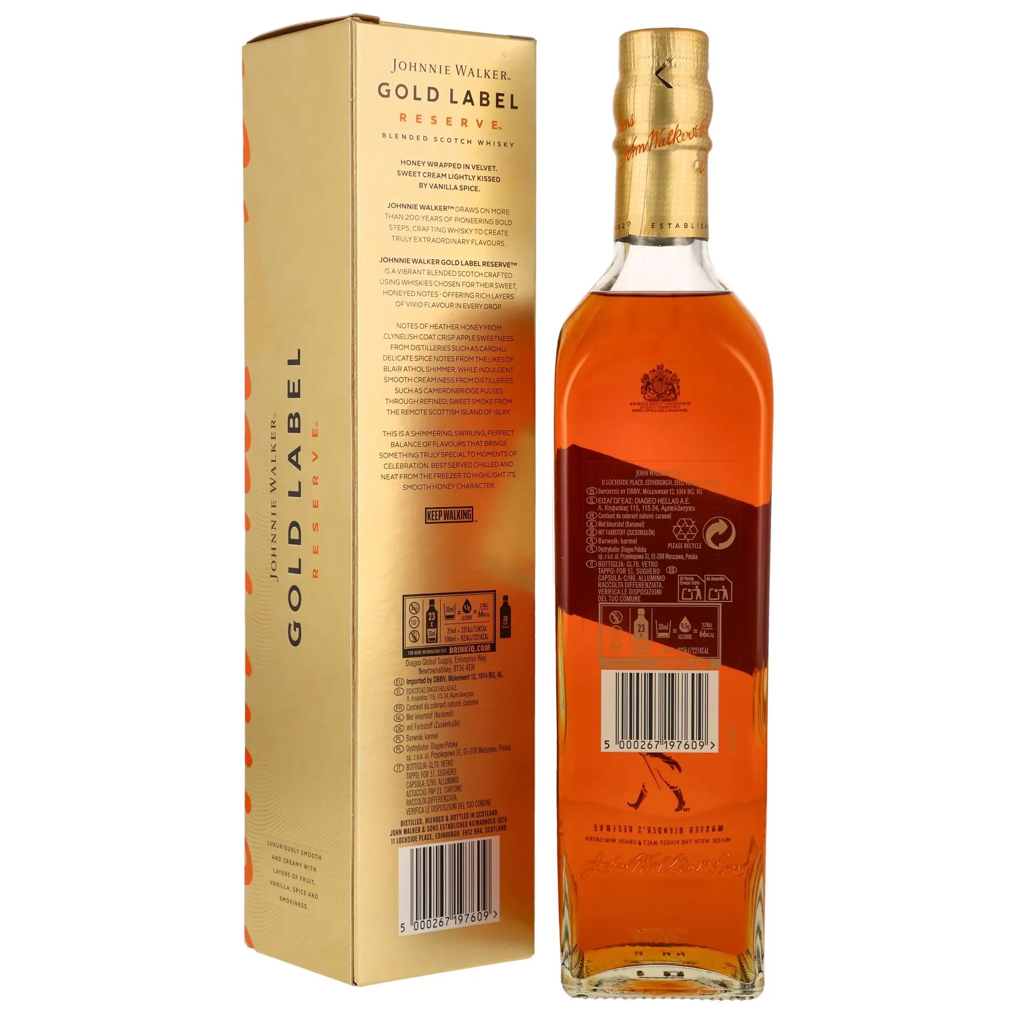 Whisky Johnnie Walker Gold Label Reserve Blended Scotch Whisky