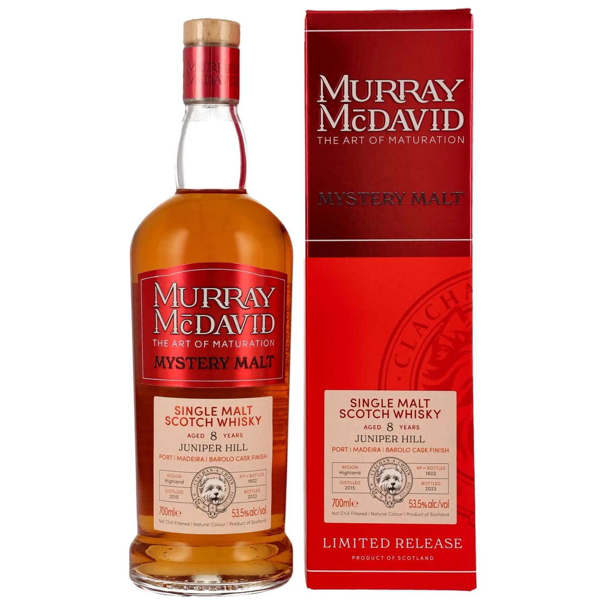 Juniper Hill Mystery Malt 8 Jahre 2015/2023 Single Malt Whisky