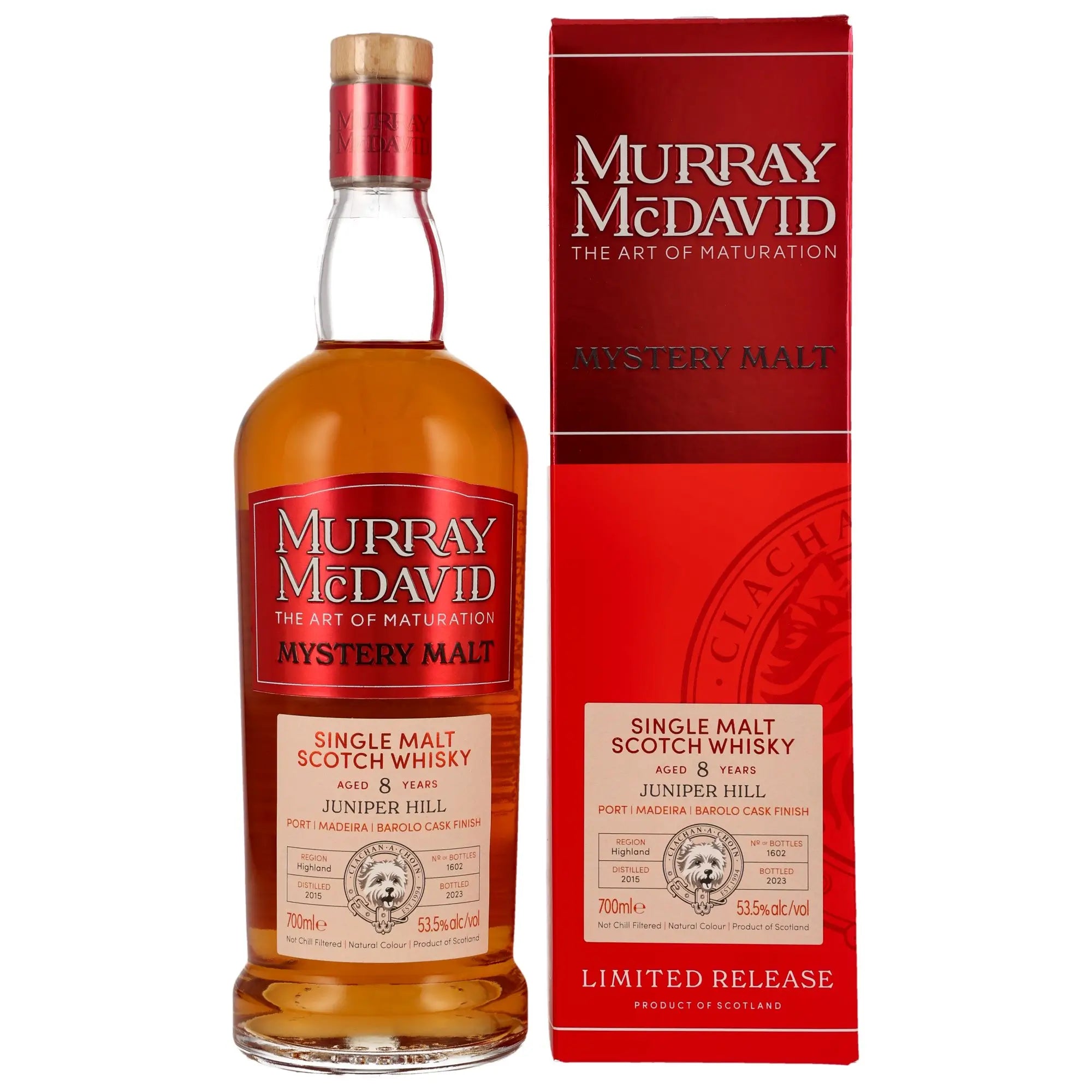 Juniper Hill Mystery Malt 8 Jahre 2015/2023 Single Malt Whisky