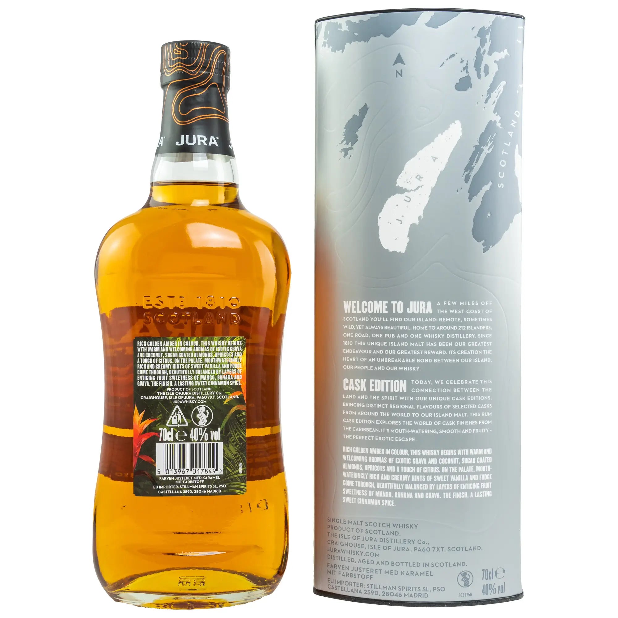 Jura Rum Cask Finish Single Malt Whisky