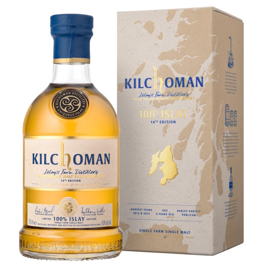 Kilchoman 100 % Islay 14th Edition 9 Jahre Islay Single Malt Whisky