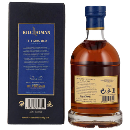 Kilchoman 16 Jahre Islay Single Malt Scotch Whisky