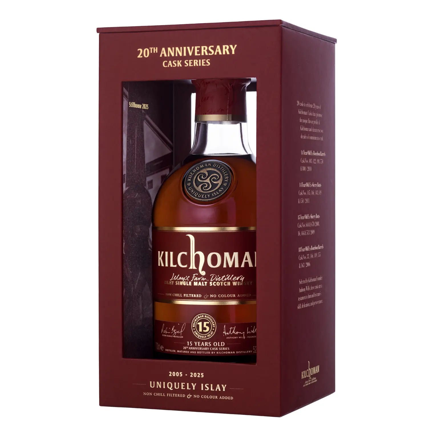 Kilchoman 20th Anniversary Cask Series 15 Jahre Islay Single Malt Whisky