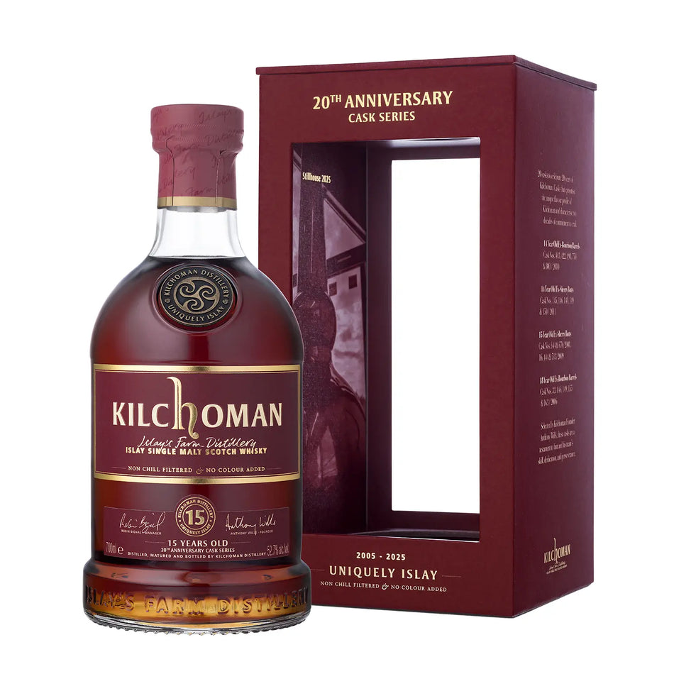 Kilchoman 20th Anniversary Cask Series 15 Jahre Islay Single Malt Whisky