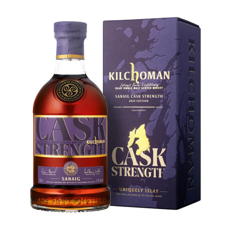 Kilchoman Sanaig Cask Strength 2024 Edition Islay Single Malt Scotch Whisky