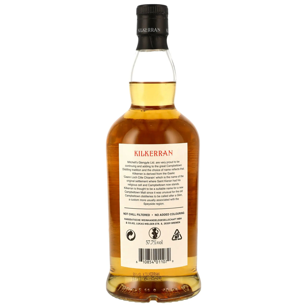 Kilkerran Cask Strength Bourbon Cask 8 Jahre 2026 Campbeltown Single Malt Scotch Whisky