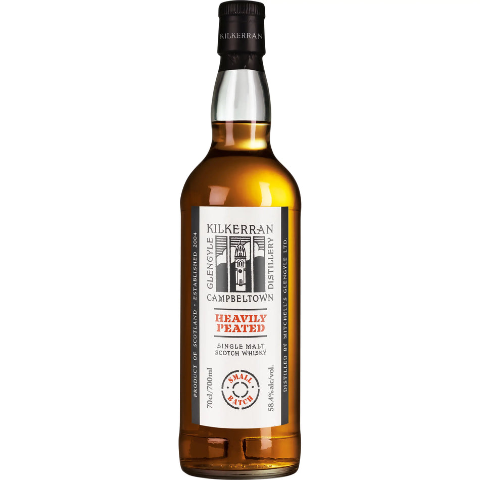 Glengyle Kilkerran Heavily Peated Single Malt Whisky Flasche 70cl mit 58,4 Prozent Alkohol