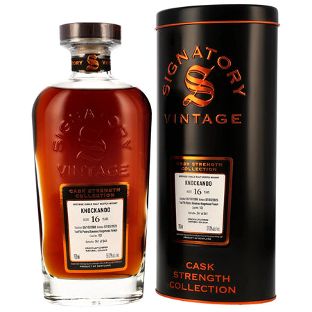 Knockando Cask Strength 16 Jahre 2008/2025 Speyside Single Malt Scotch Whisky