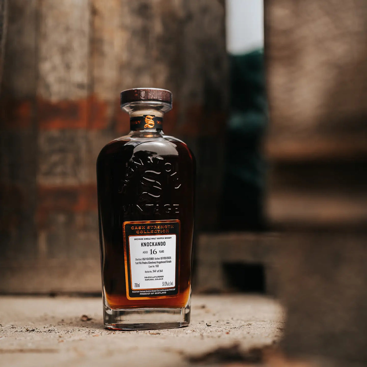 Knockando Cask Strength 16 Jahre 2008/2025 Speyside Single Malt Scotch Whisky