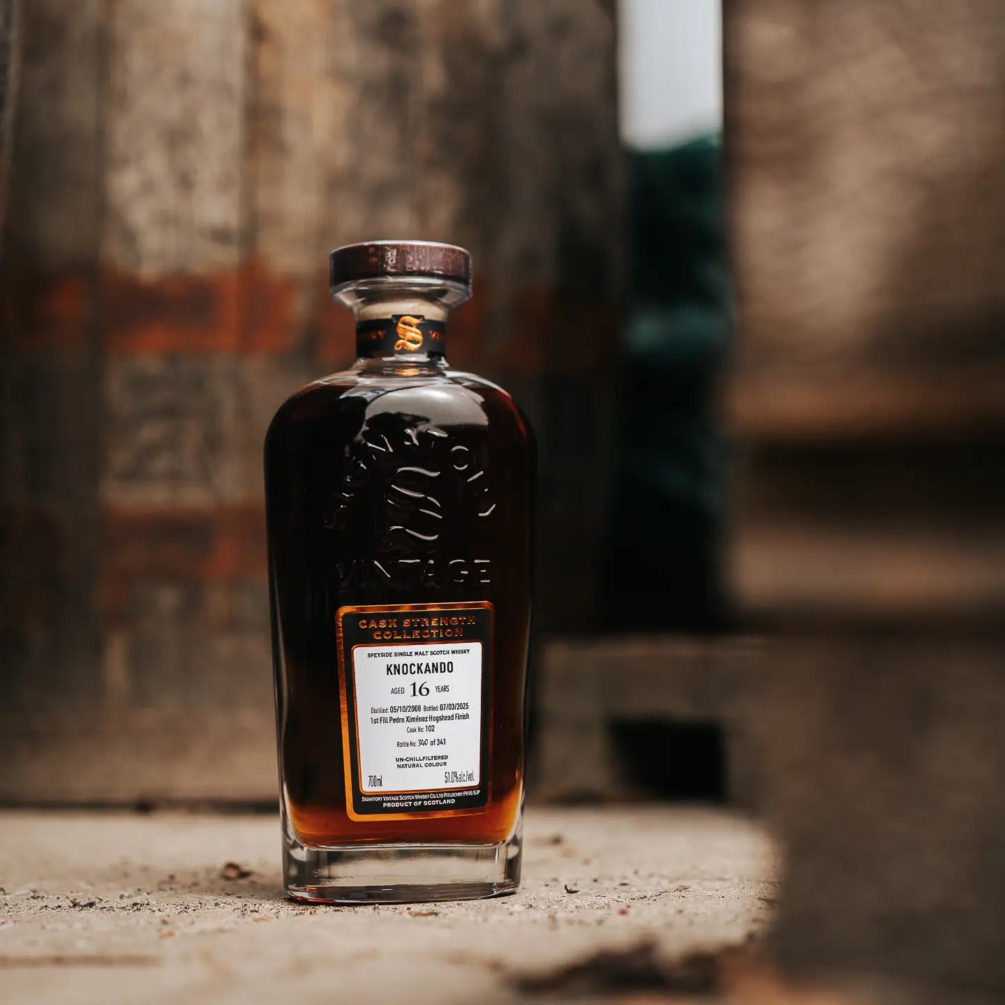 Knockando Cask Strength 16 Jahre 2008/2025 Speyside Single Malt Scotch Whisky