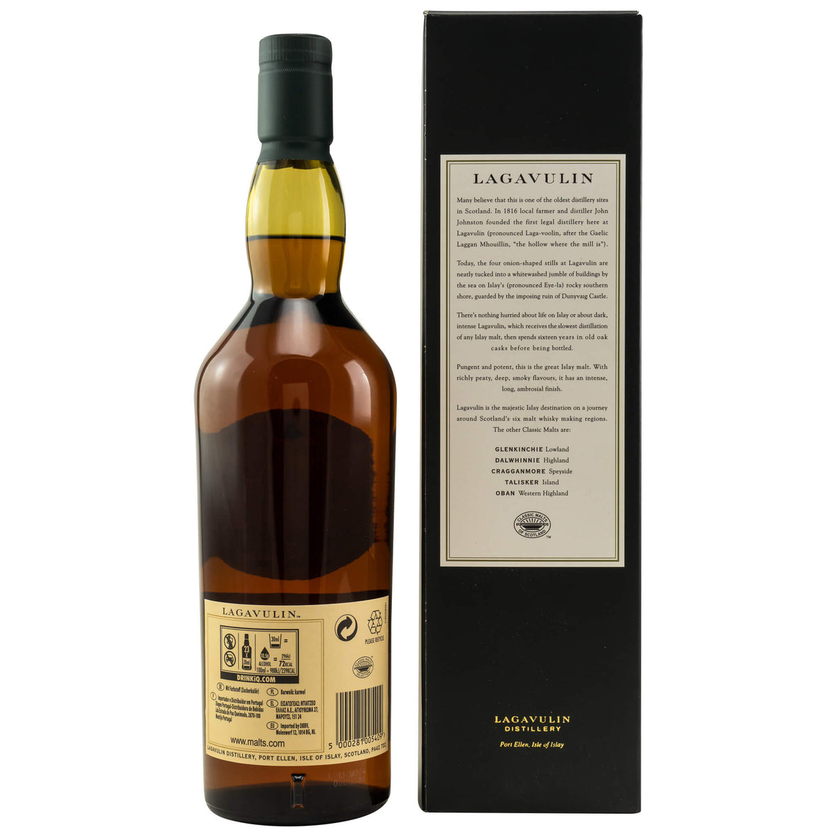 Lagavulin 16 Jahre Islay Whisky