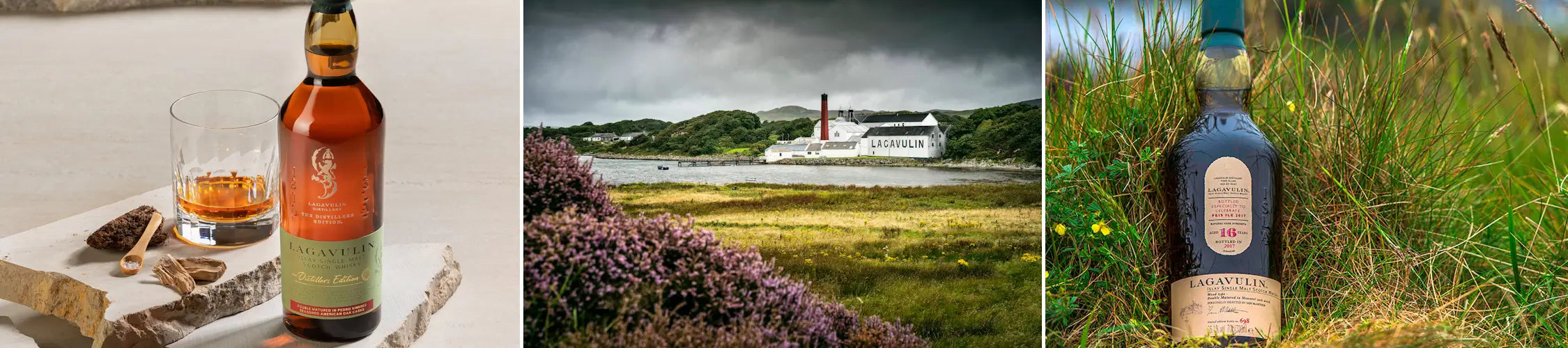 Lagavulin Whiskybrennerei und Lagavulin 16 Jahre Islay Single Mal Whisky