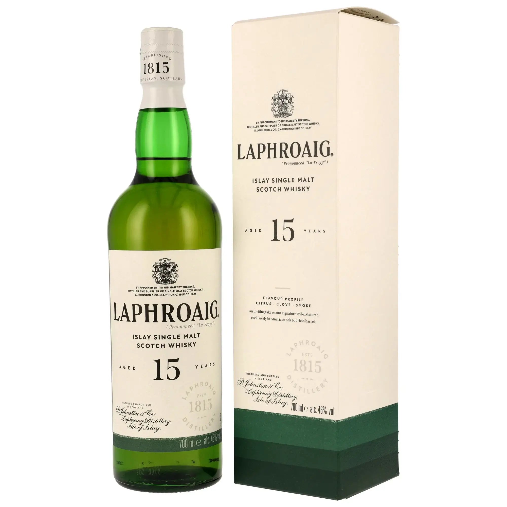 Laphroaig 15 Jahre Islay Single Malt Scotch Whisky
