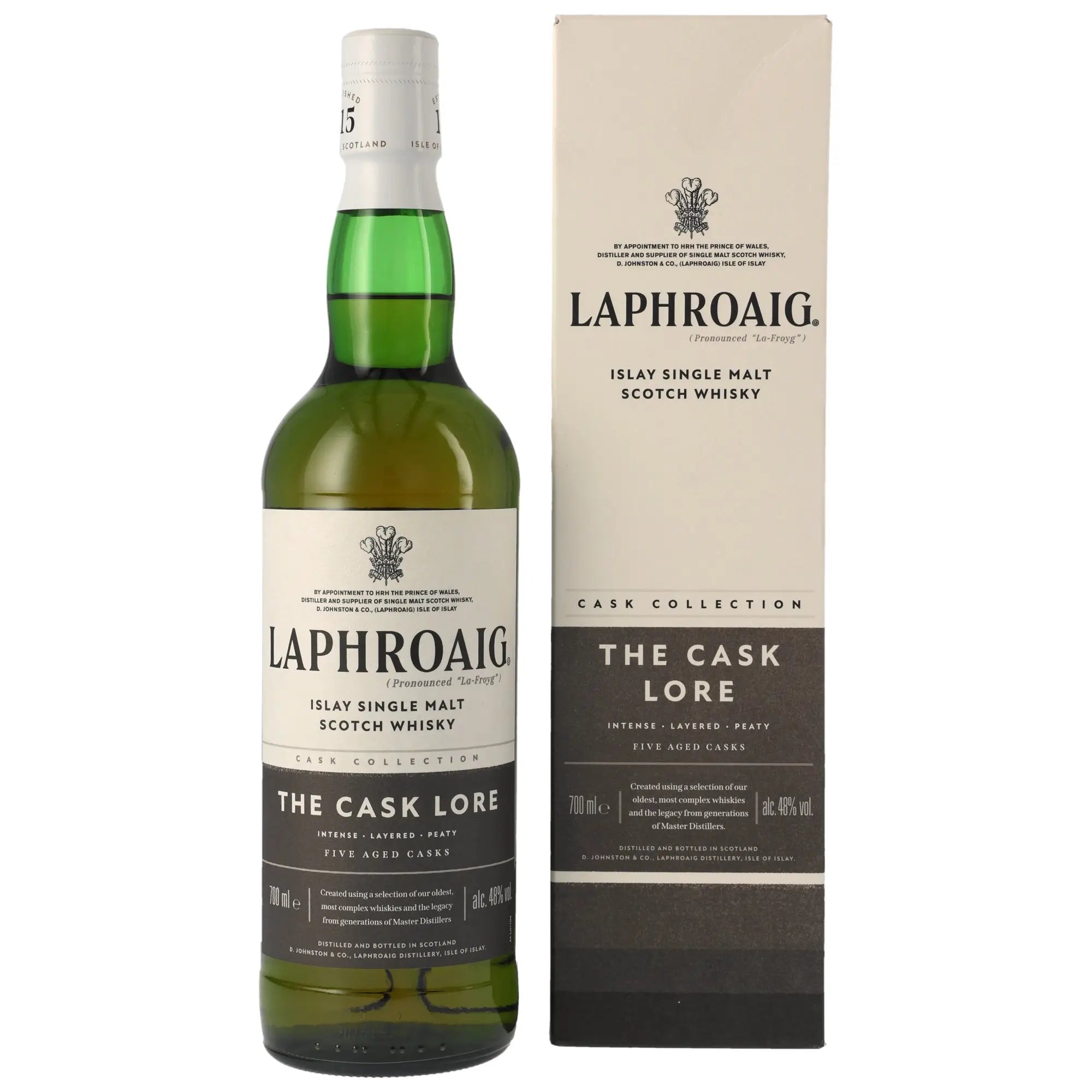 Laphroaig The Cask Lore Islay Single Malt Scotch Whisky