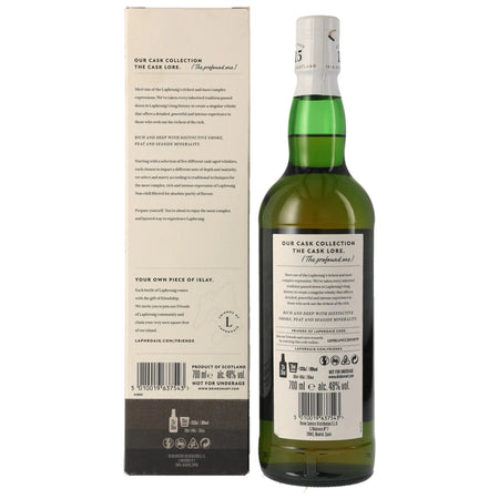 Laphroaig The Cask Lore Islay Single Malt Scotch Whisky