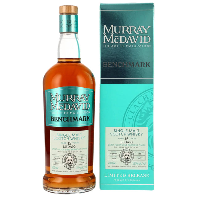 Ledaig Benchmark Wine Barrique 15 Jahre 2009/2024 Murray McDavid Single Malt Scotch Whisky