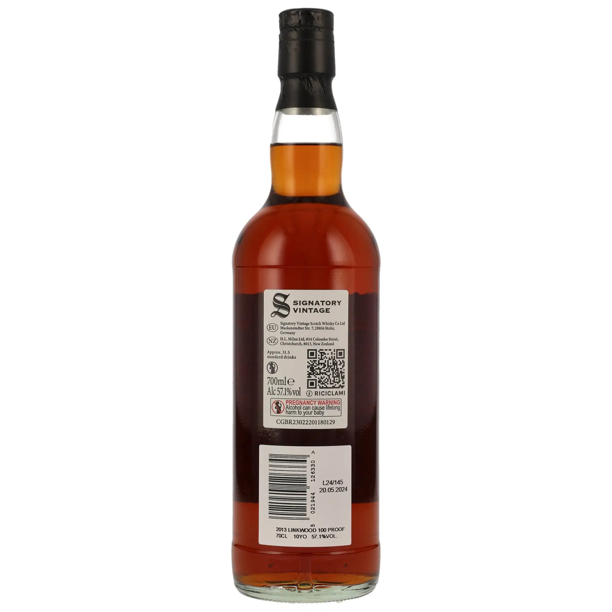 Linkwood 100 Proof Edition #19 10 Jahre 2013/2024 Speyside Single Malt Scotch Whisky