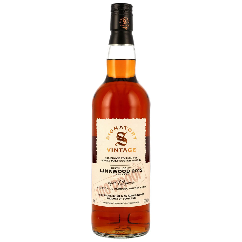 Linkwood 100 Proof Edition #68 12 Jahre 2012/2025 Single Malt Whisky
