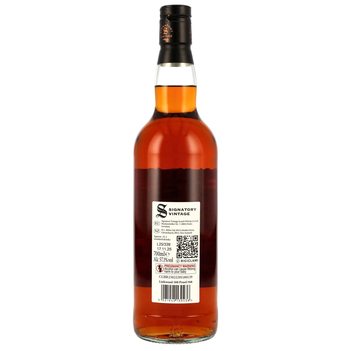 Linkwood 100 Proof Edition #68 12 Jahre 2012/2025 Single Malt Whisky