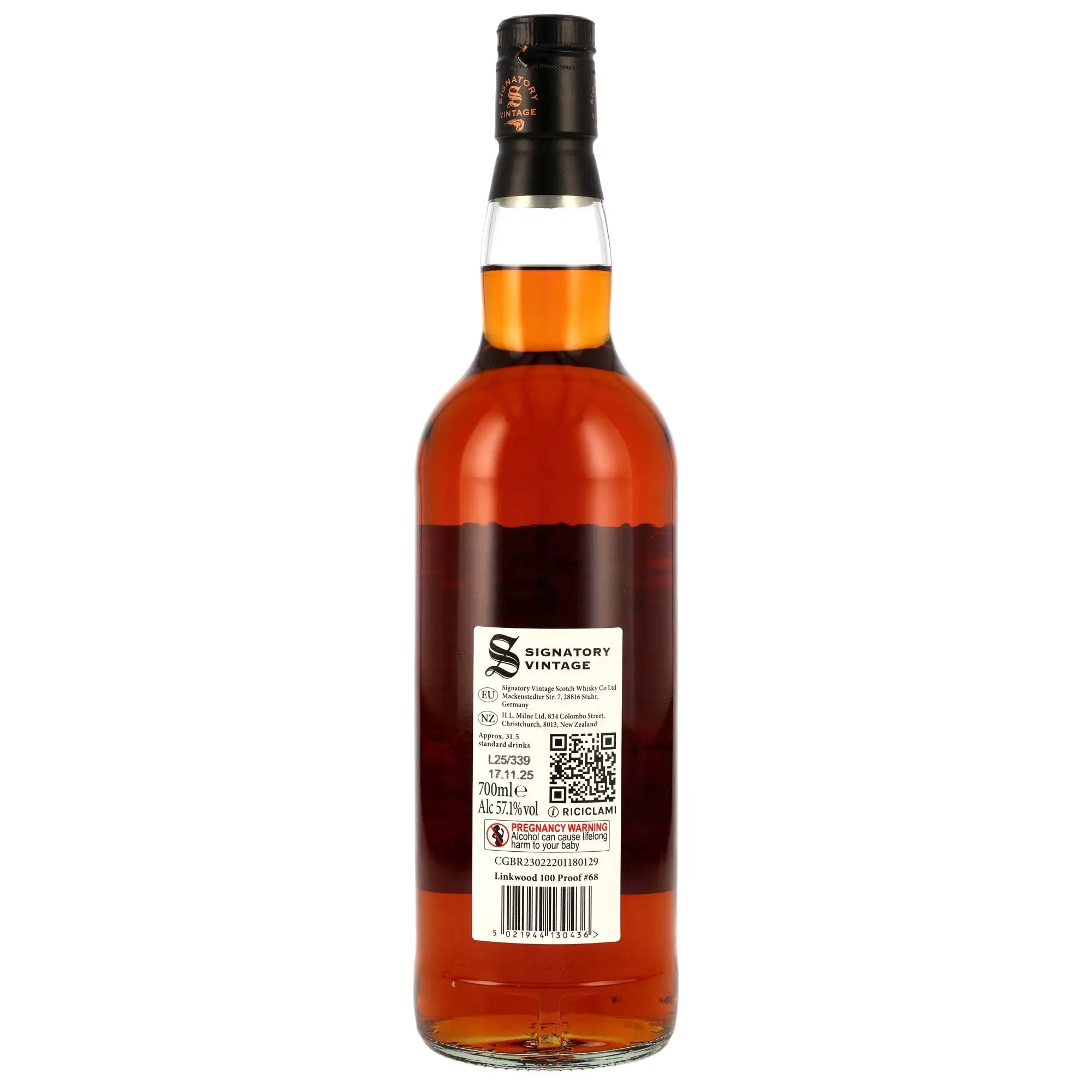 Linkwood 100 Proof Edition #68 12 Jahre 2012/2025 Single Malt Whisky