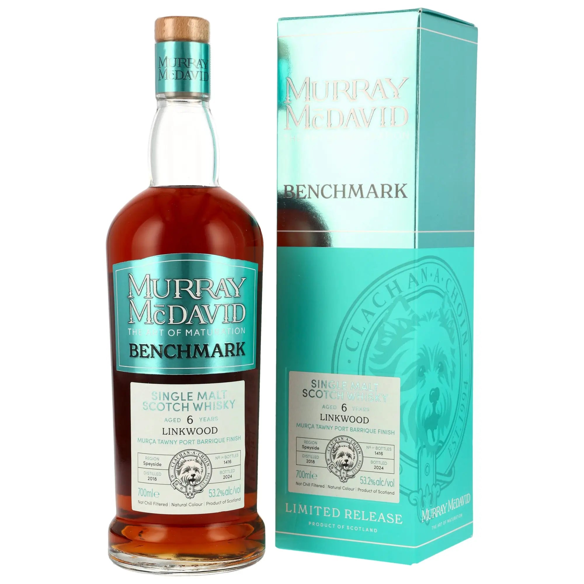 Linkwood Benchmark Tawny Port Barrique 6 Jahre 2018/2024 Speyside Whisky