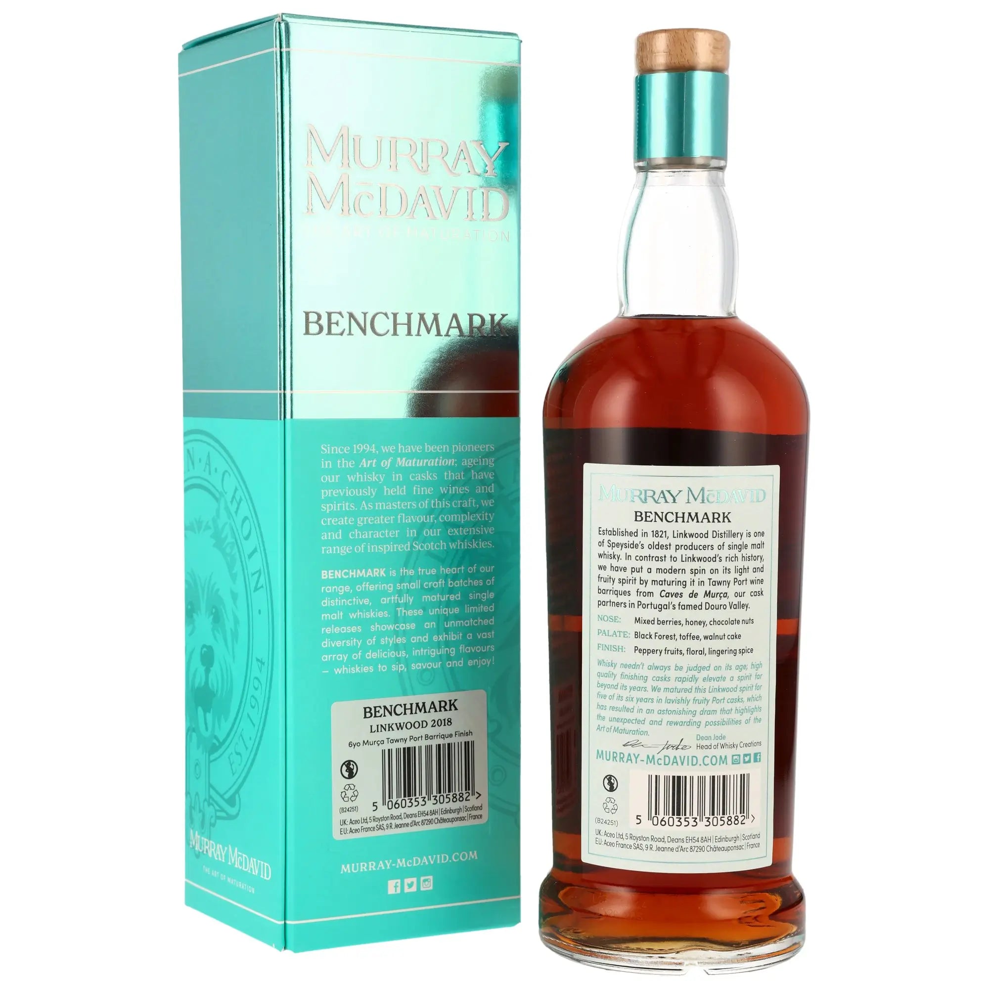 Linkwood Benchmark Tawny Port Barrique 6 Jahre 2018/2024 Speyside Whisky