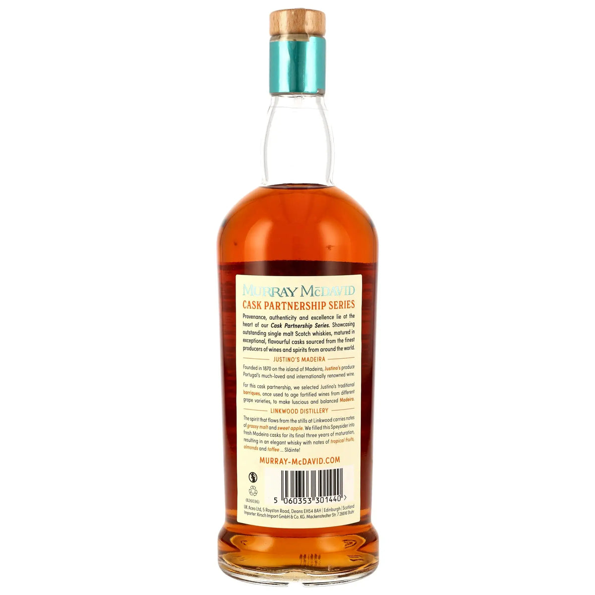 Linkwood Cask Partnership Justino's Madeira Cask 8 Jahre 2017/2026 Scotch Whisky