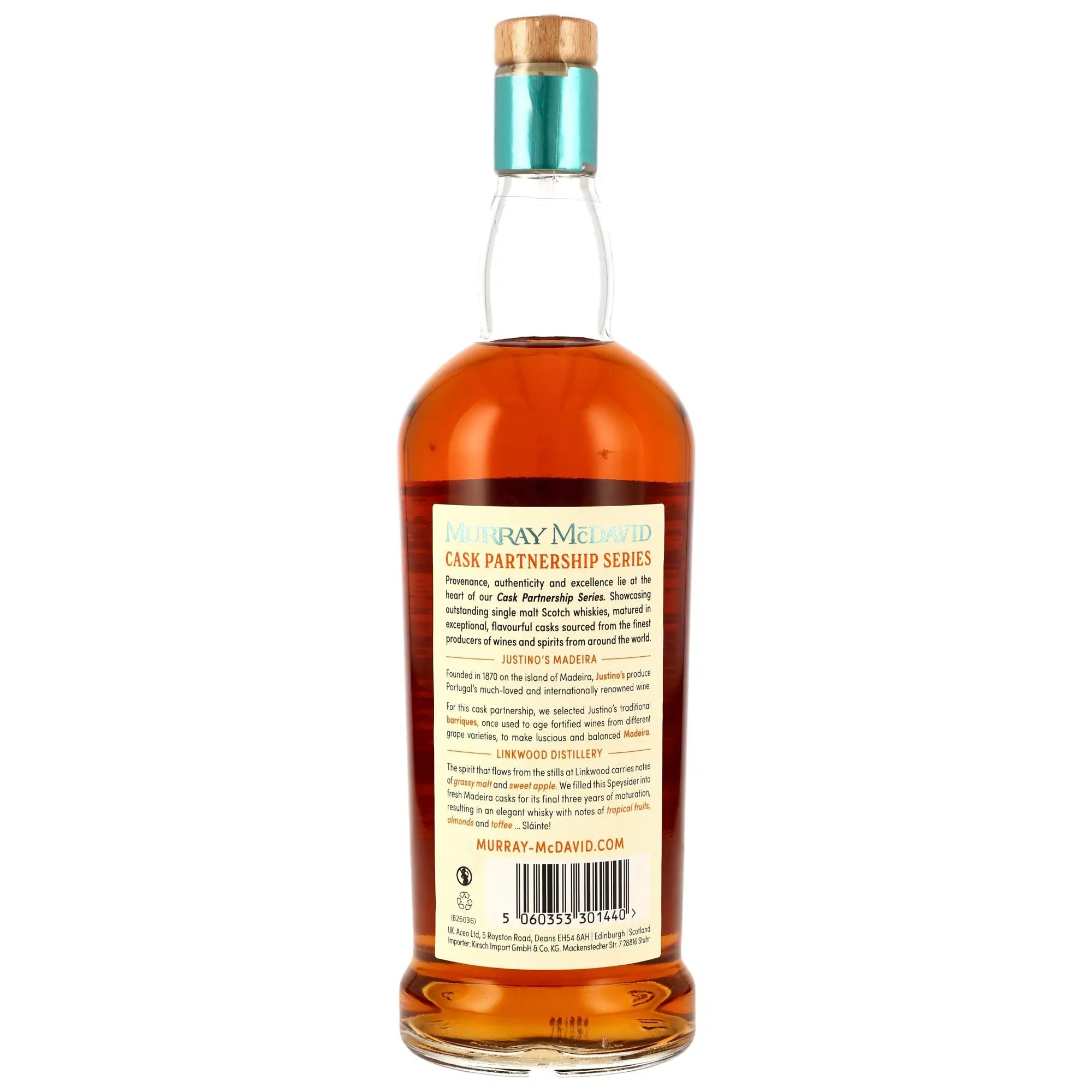 Linkwood Cask Partnership Justino's Madeira Cask 8 Jahre 2017/2026 Scotch Whisky
