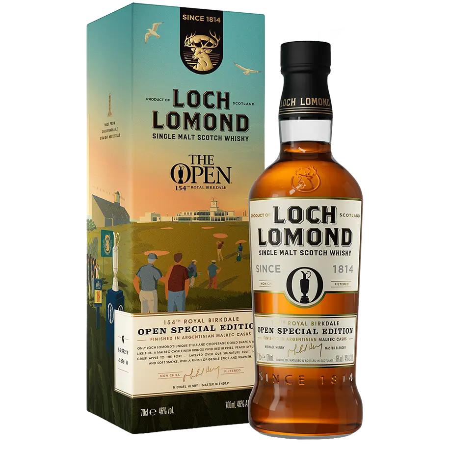 Loch Lomond The Open Special Edition 2026 Highland Single Malt Scotch Whisky
