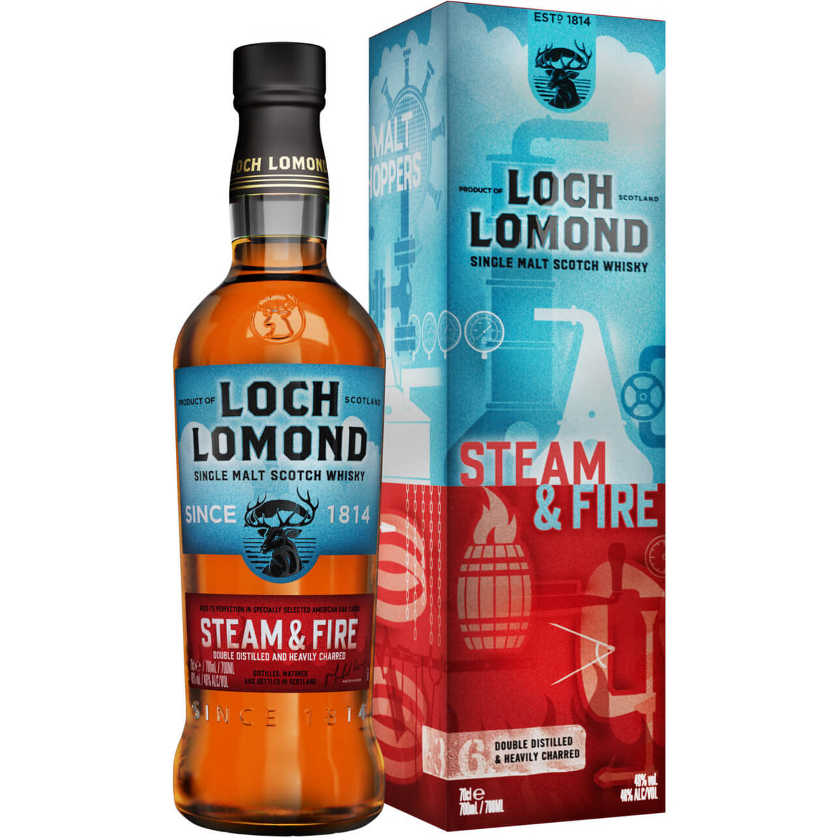 Loch Lomond Steam & Fire Highland Single Malt Whisky