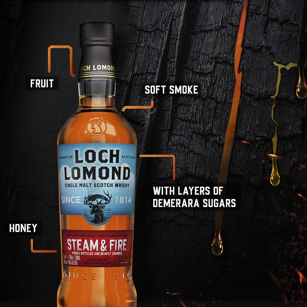 Loch Lomond Steam & Fire Highland Whisky