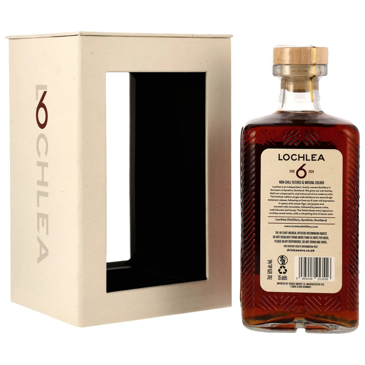 Lochlea 6 Jahre Lowland Single Malt Scotch Whisky