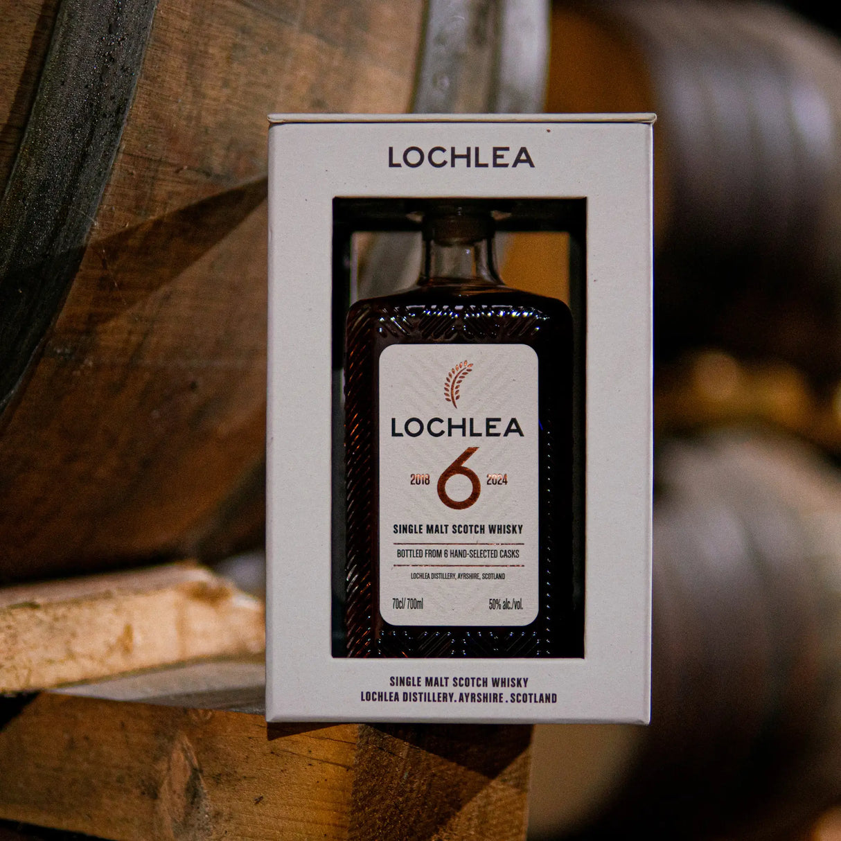 Lochlea 6 Jahre Lowland Single Malt Scotch Whisky