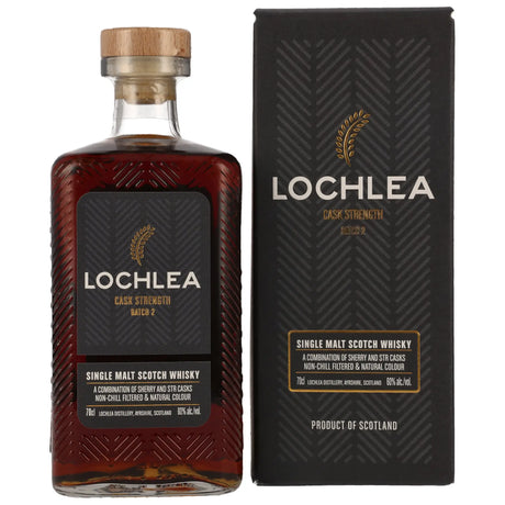 Lochlea Cask Strength Batch 2 Lowland Single Malt Scotch Whisky