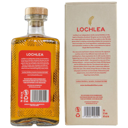 Lochlea Harvest Edition Second Crop Speyside Single Malt Scotch Whisky