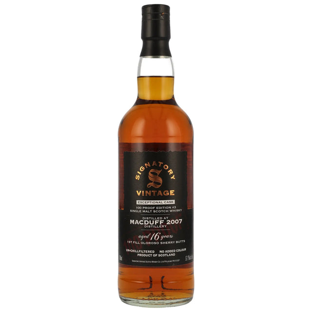 Macduff 100 Proof Exceptional Cask Edition #3 16 Jahre 2007/2024 Highland Single Malt Whisky