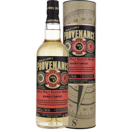 Mannochmore Provenance 9 Jahre 2016/2025 Speyside Whisky von Douglas Laing