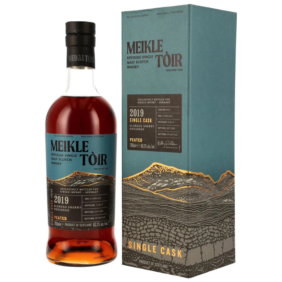 Meikle Tòir 6 Jahre 2019/2025 Single Malt Scotch Whisky