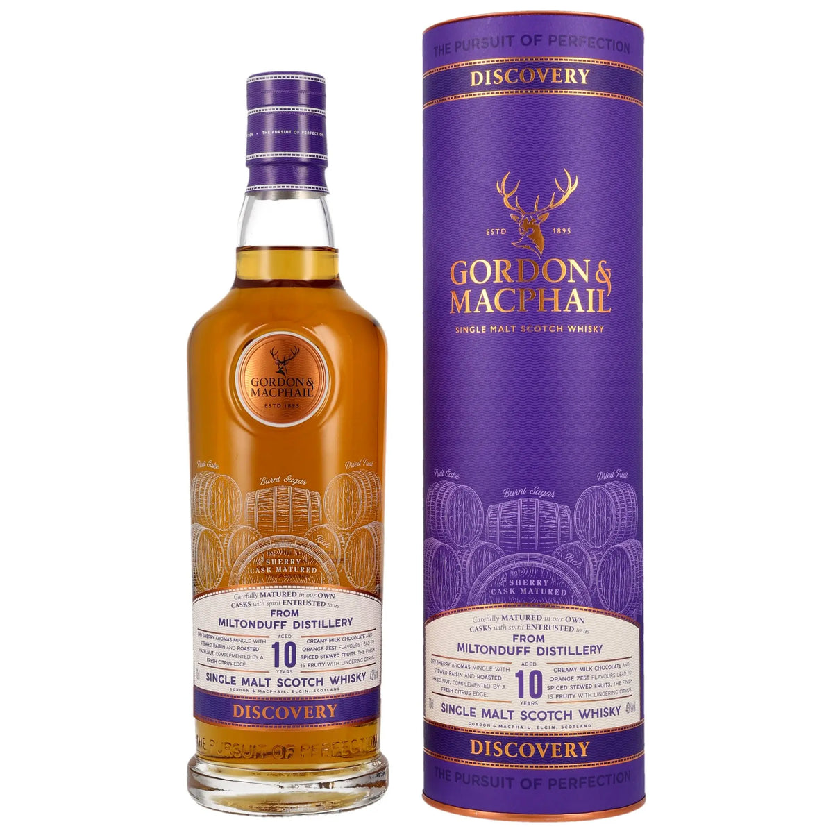 Miltonduff Discovery 10 Jahre Gordon & MacPhail Single Malt Whisky