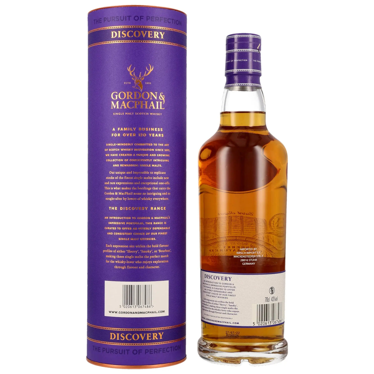 Miltonduff Discovery 10 Jahre Gordon & MacPhail Whisky