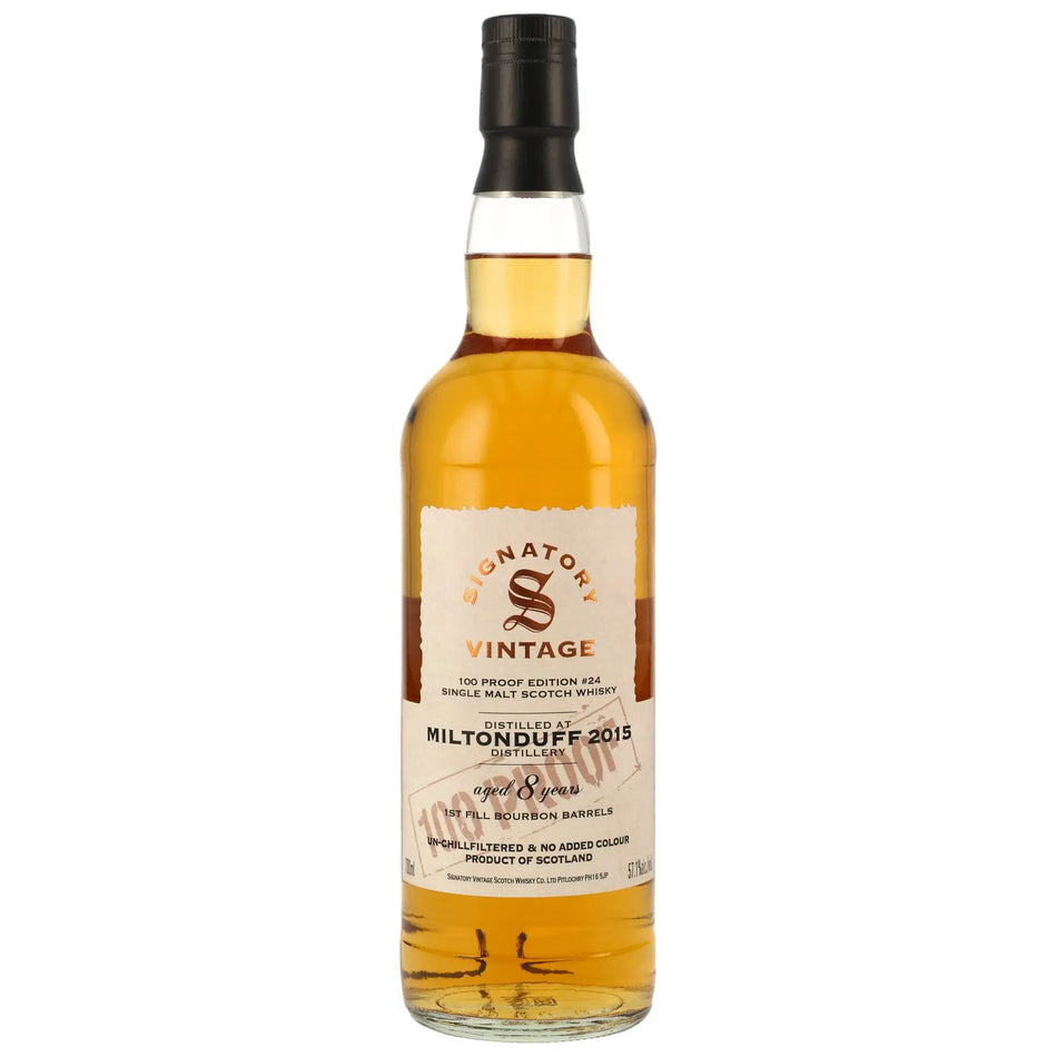 Miltonduff 100 Proof Edition #24 8 Jahre 2015/2024 Speyside Single Malt Scotch Whisky