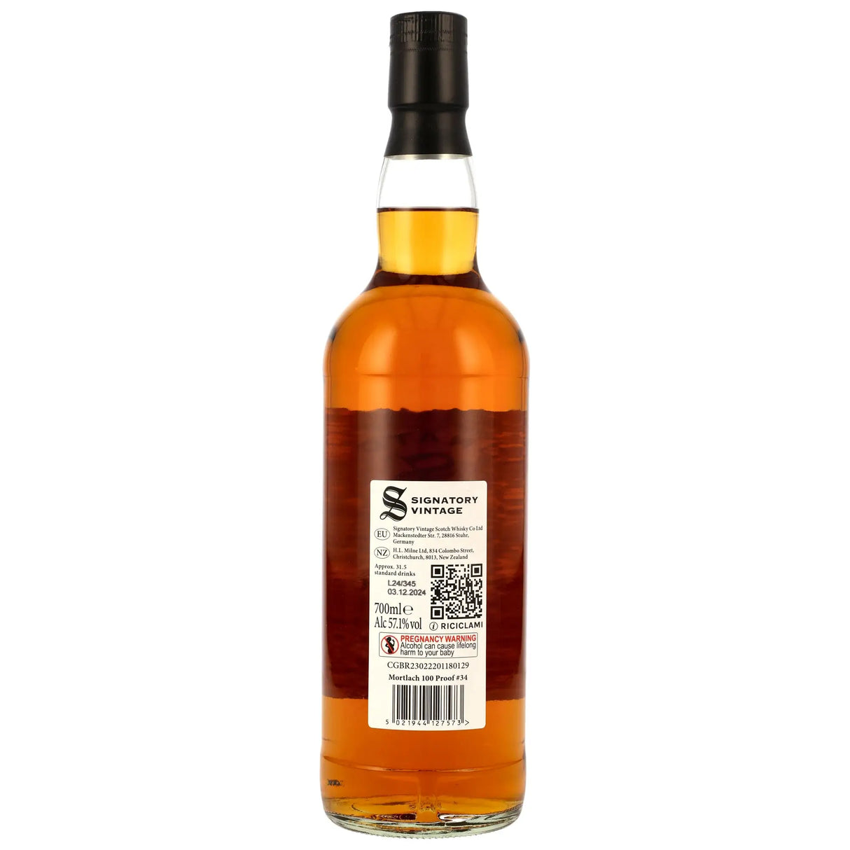 Mortlach 100 Proof Edition #34 11 Jahre 2013/2024 Speyside Single Malt Scotch Whisky