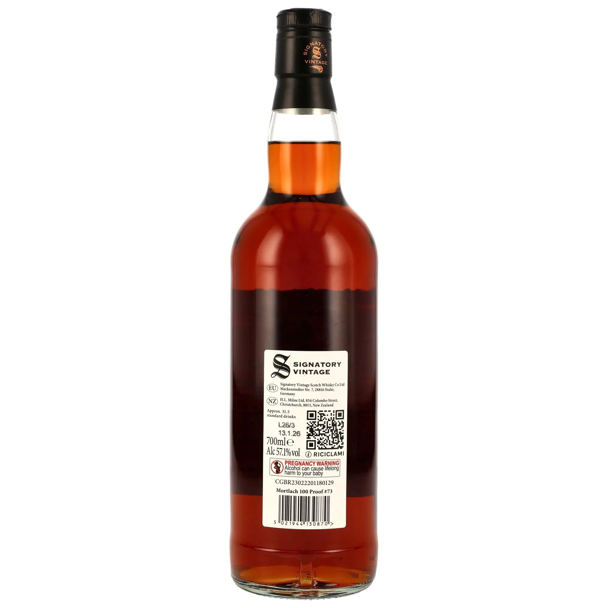 Mortlach 100 Proof Edition #73 11 Jahre 2014/2026 Single Malt Whisky
